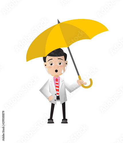Surgeon - Standing with Umbrella