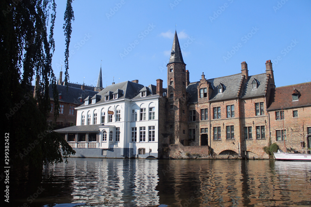The waterway of Bruges