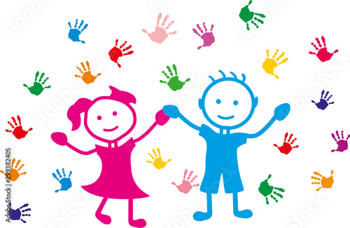 MAINS D'ENFANTS
