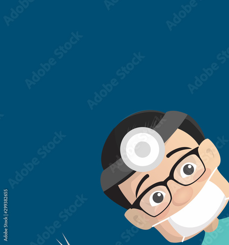 Surgeon - Empty Space with Head in Corner