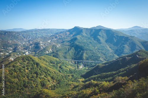 viadotto in montagna