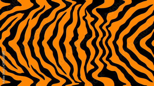 Print pattern texture tiger orange stripe repeated seamless black jungle safari