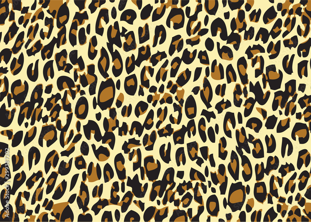 Print Leopard texture, black brown beige orange. Vector pattern cheetah Print Leopard texture, black brown beige orange. Vector pattern cheetah