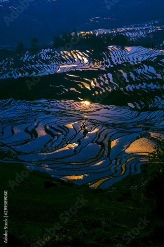 Yuanyang Honghe Hani Reisterrassen Rice terraces paddies Yunnan China 