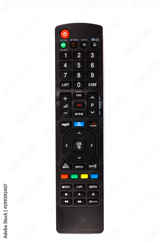unnamed tv remote control on white background unnamed tv remote control on white background