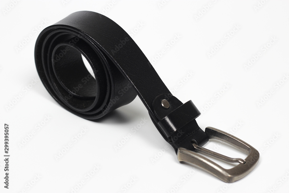 black belt on white background black belt on white background