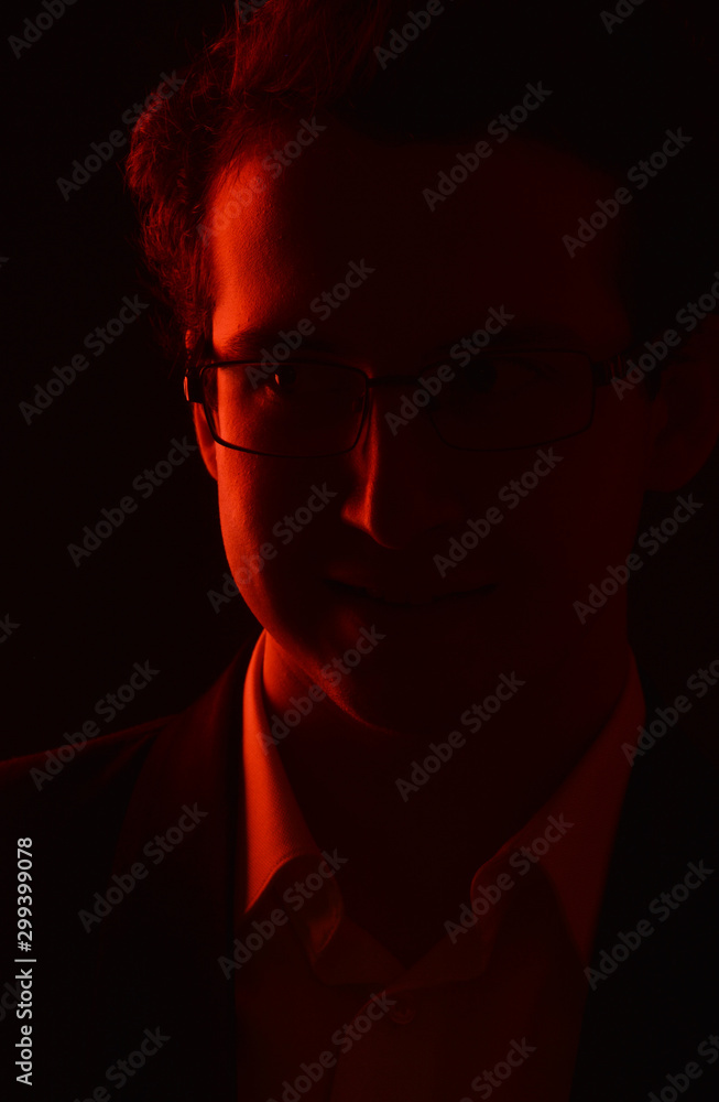 young man studio portrait young man studio portrait