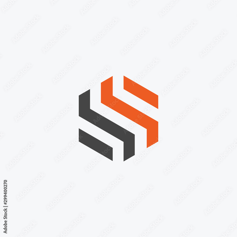 Letter S logo icon design template elements. Letter S logo icon design template elements.