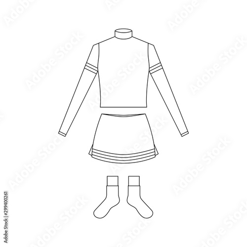 Uniforme de porrista