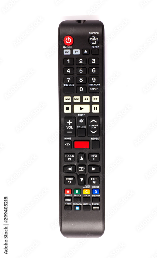 unnamed tv remote control on white background unnamed tv remote control on white background