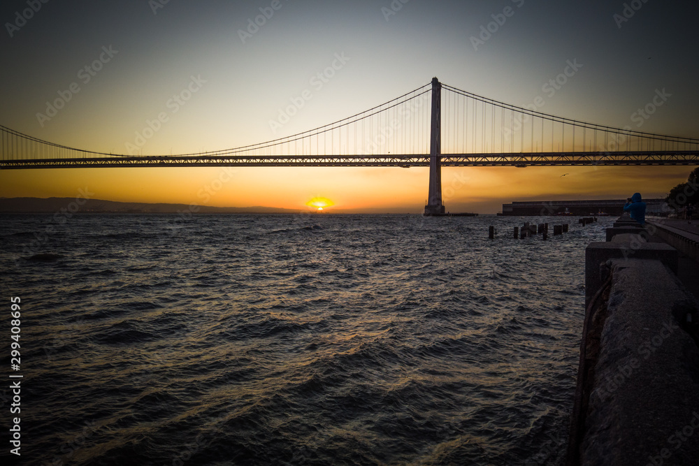 Obraz premium Sunrise over The City