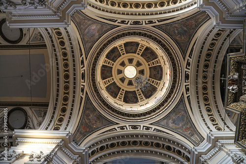 Bilde på lerret interior de la basílica pilar zaragoza 4M0A9298-as19