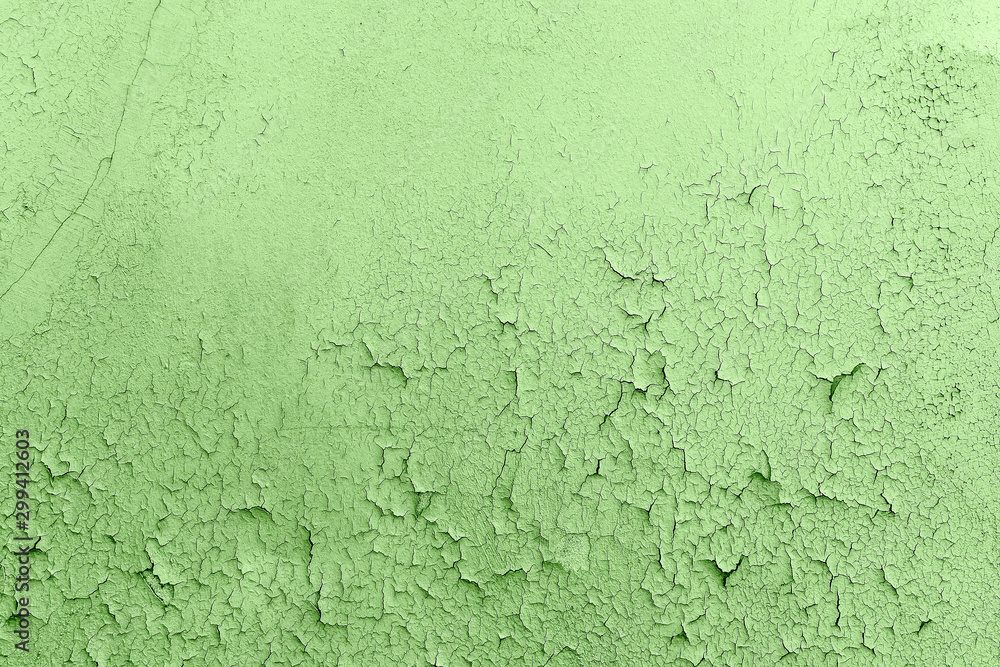 decorative abstract grunge green wall background