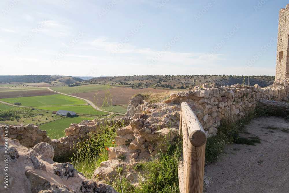 Fototapeta premium Medieval village of Calatanazor in Soria region, northern Spain