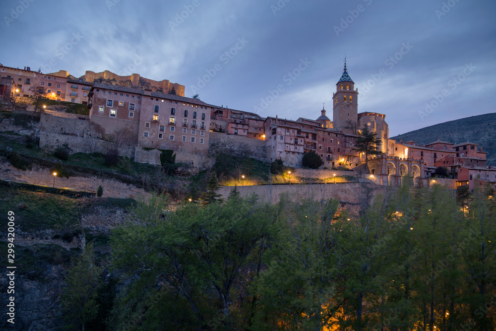 Albarracin is one of the most beautiful villages in Teruel Aragon Spain