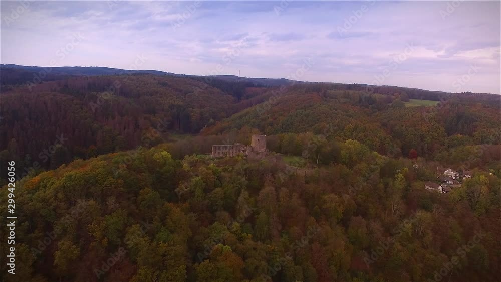 Waldlandschaft Luftaufnahme Waldlandschaft Luftaufnahme