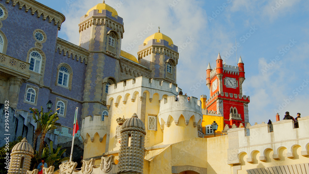Obraz premium Amazing Palace of Pena in Portugal - travel photography