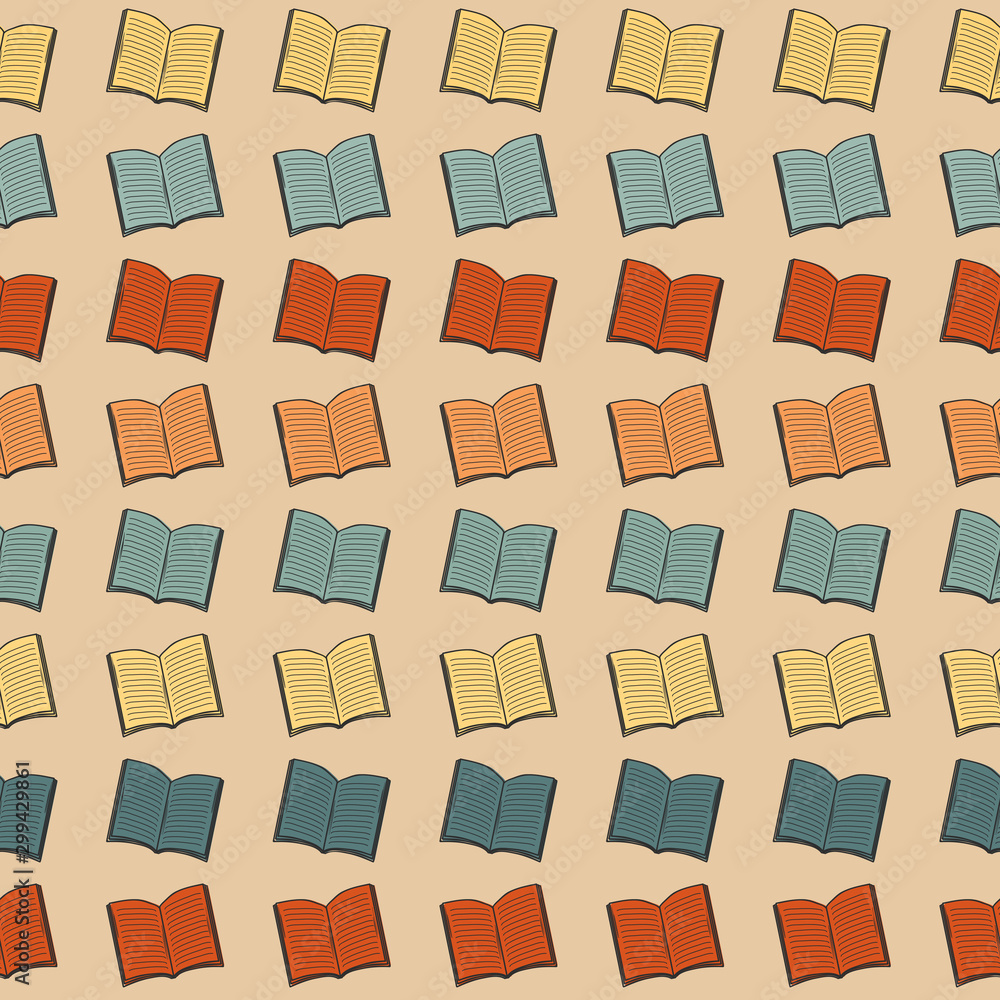 Book pattern Book pattern