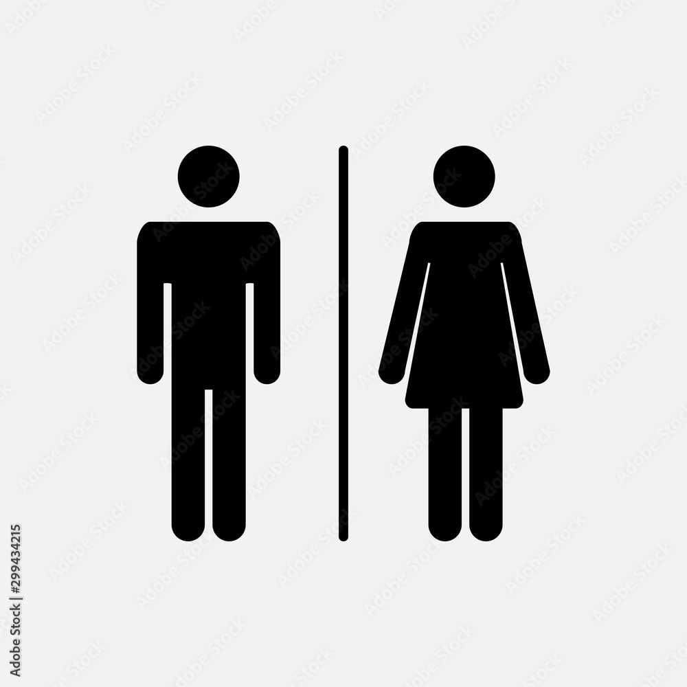 Male and female icon Male and female icon