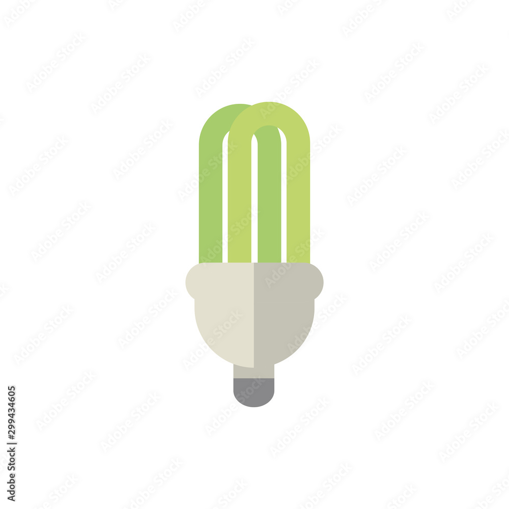 saving light bulb green energy icon saving light bulb green energy icon