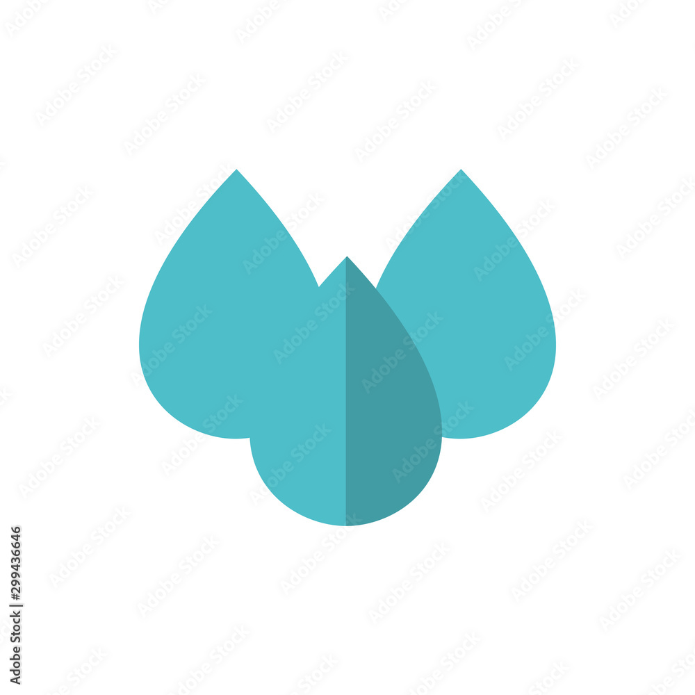 drops water green energy icon drops water green energy icon