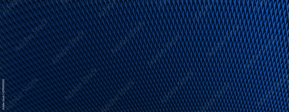 3d ILLUSTRATION, of abstract background, BLUE METAL MESHES texture, wide panoramic for wallpaper 3d ILLUSTRATION, of abstract background, BLUE METAL MESHES texture, wide panoramic for wallpaper