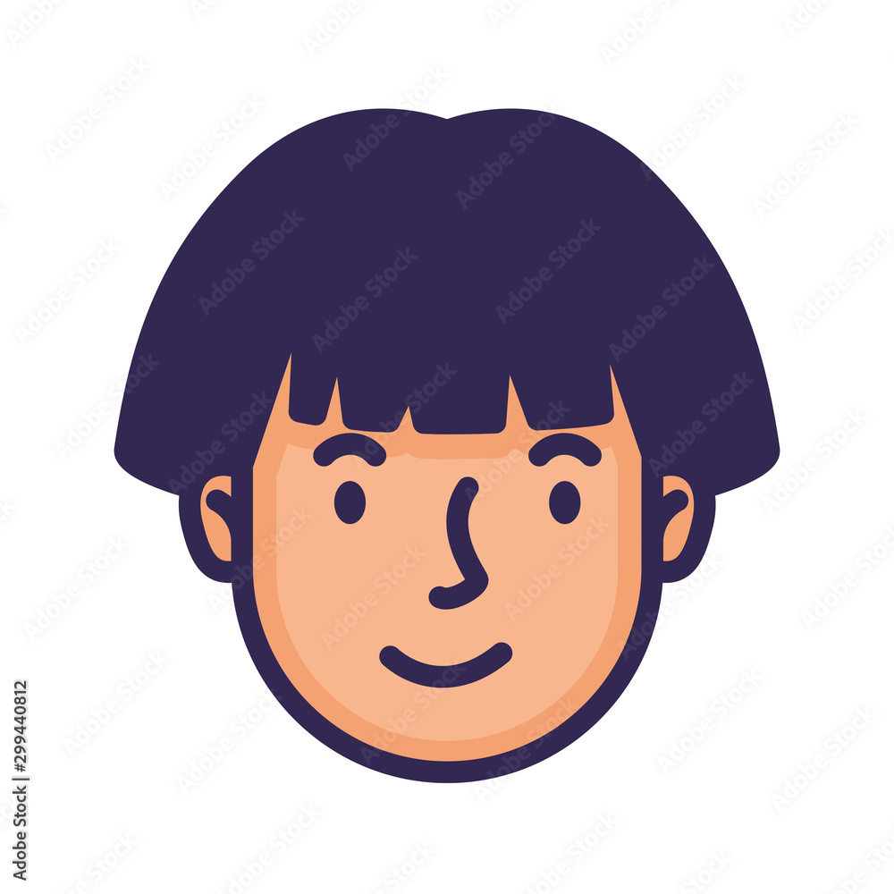 head man face avatar character head man face avatar character