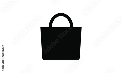 shopping bag icon photo