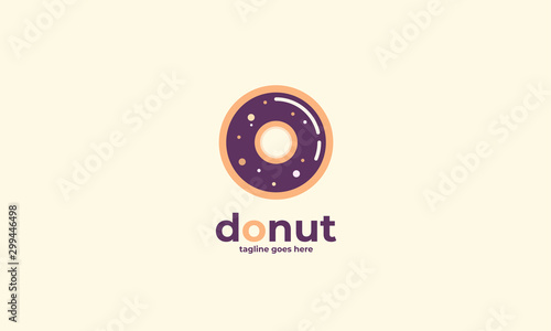 donuts logo design