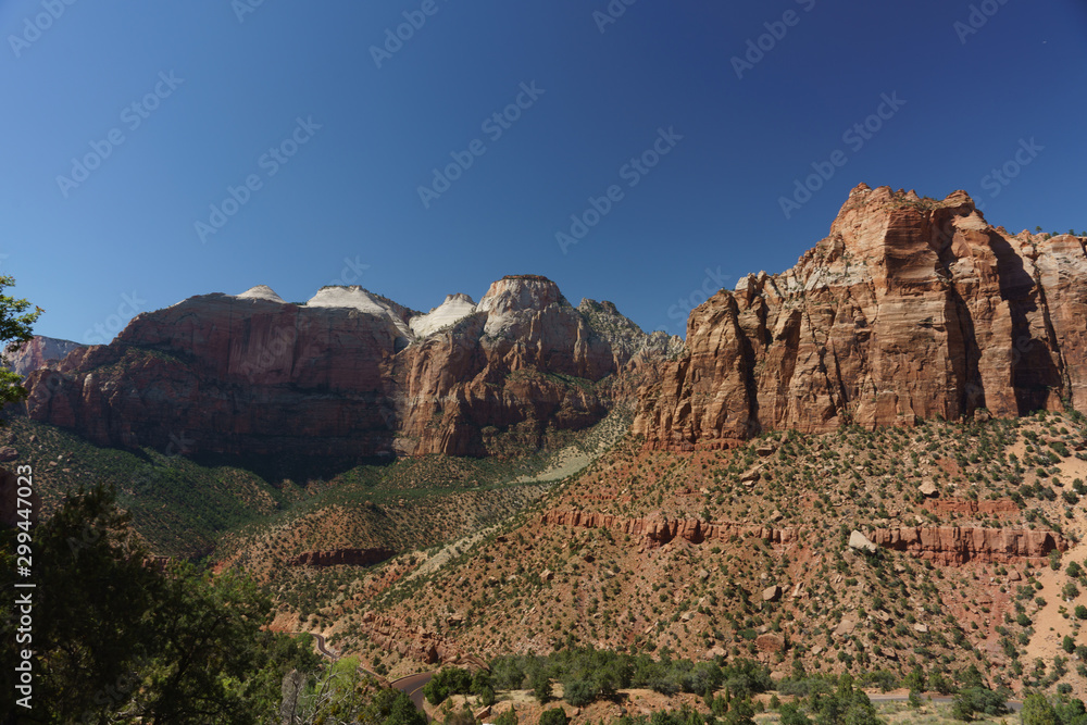 Fototapeta premium ザイオン 国立公園 風景 ユタ州