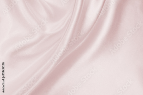 Delicate satin draped fabri...
