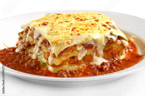 фотографія lasagna bolognese