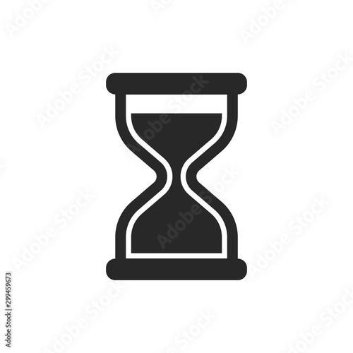 Hourglass icon vector isolated symbol illustration EPS 10