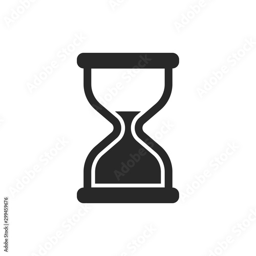 Hourglass icon vector isolated symbol illustration EPS 10