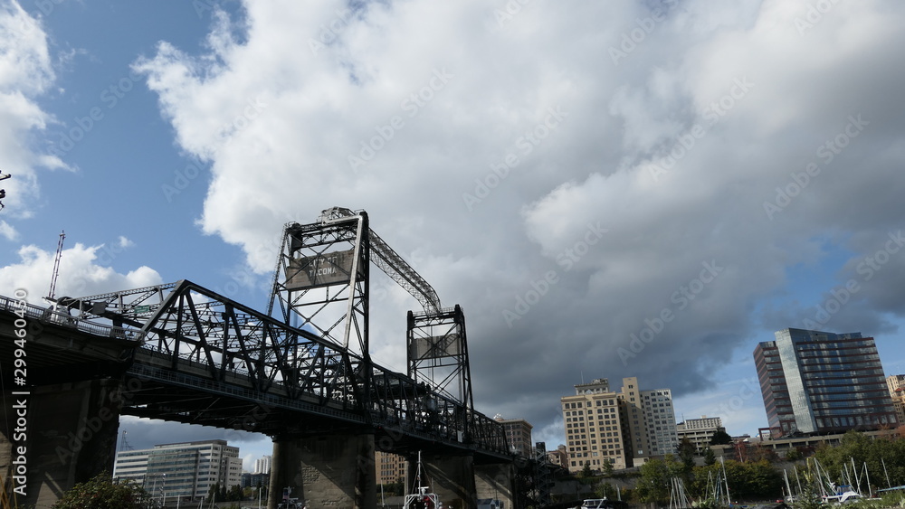 bridge over the river