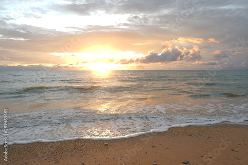 sunset on the beach © KKC Studio
