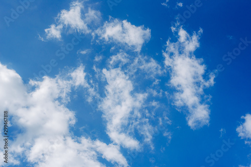 Air clouds in the blue sky. © Chaikom