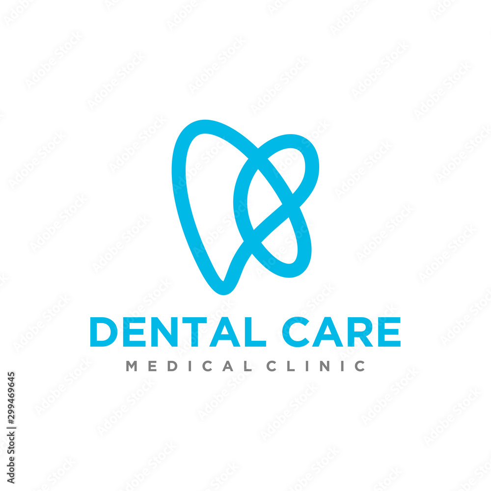 Dentist logo, dental health orthodontist modern simple and clean logo design Dentist logo, dental health orthodontist modern simple and clean logo design
