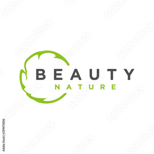 Beauty salon logo hair face care woman rejuvenation acne wrinkles botox fashion health care hand body facial yoga spa massage zen icon simple minimalist.