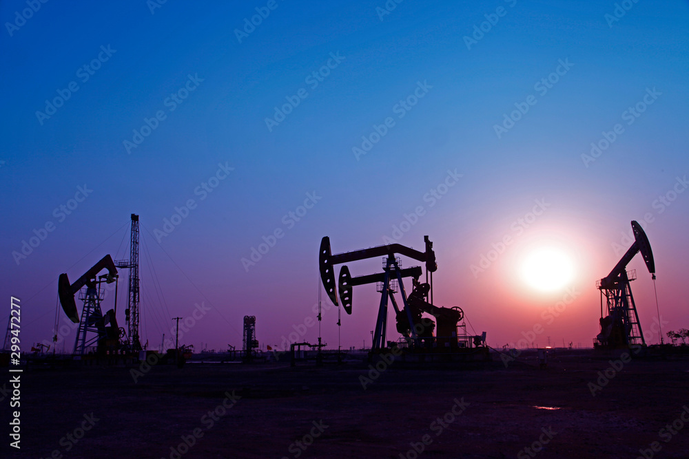 The oil rig The oil rig