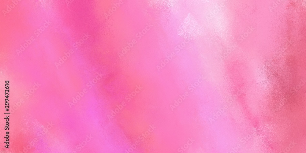 fine brushed / painted background with hot pink, pastel magenta and pastel pink color and space for text. can be used for wallpaper, cover design, poster, advertising