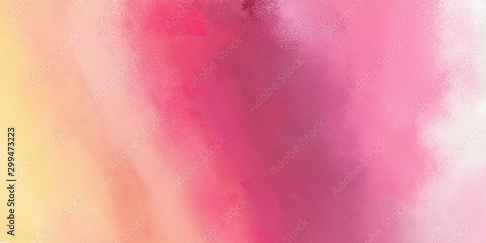 diffuse brushed / painted background with pastel magenta, moderate pink and peach puff color and space for text. can be used as wallpaper or texture graphic element