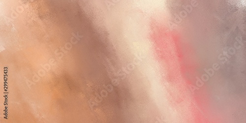 diffuse brushed / painted background with rosy brown, wheat and bisque color and space for text. can be used for cover design, poster, advertising