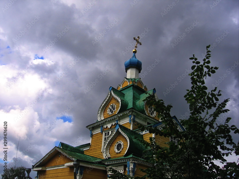 Введенский храм, деревня Рыжево, Московская область