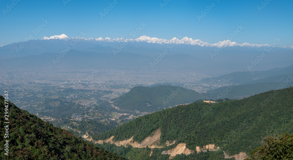 Trekking int he Himalaya Mountains Trekking int he Himalaya Mountains