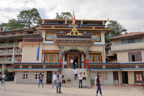 Gonjang Monastery in Sikkim, India photo