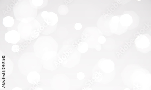 Festival pattern Abstract white background with bokeh lights effect