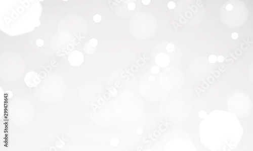 Festival pattern Abstract white background with bokeh lights effect