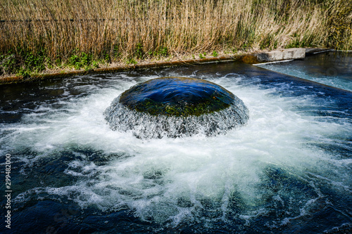 Castricum De Kwal, drink water well in netherland not far from amsterdam town. photo