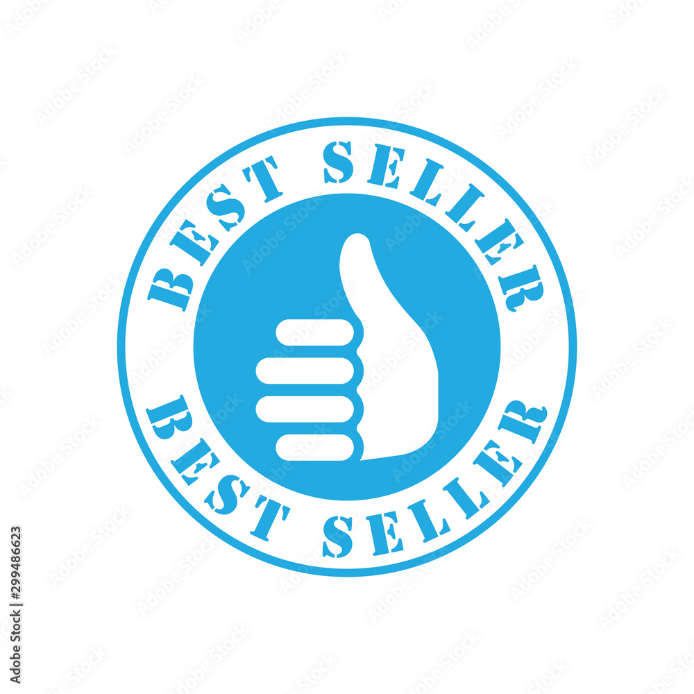 Thumb Stamp With Solid Color & Grunge Effect Thumb Stamp With Solid Color & Grunge Effect